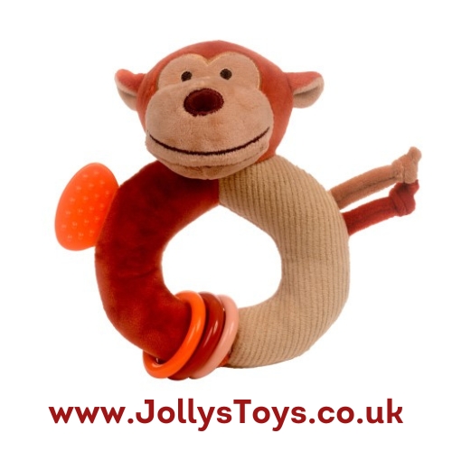 Ringaling Monkey Rattle & Teether